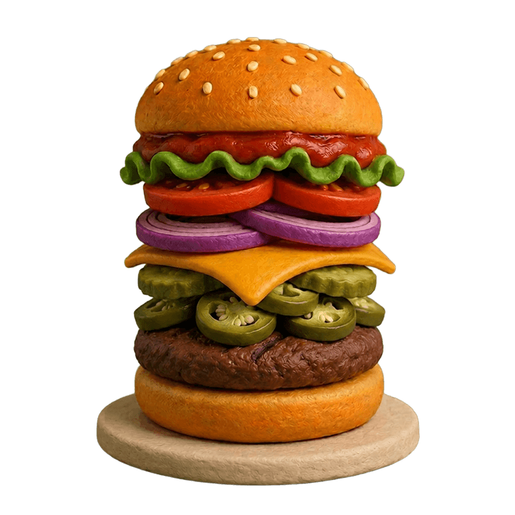 complete burger