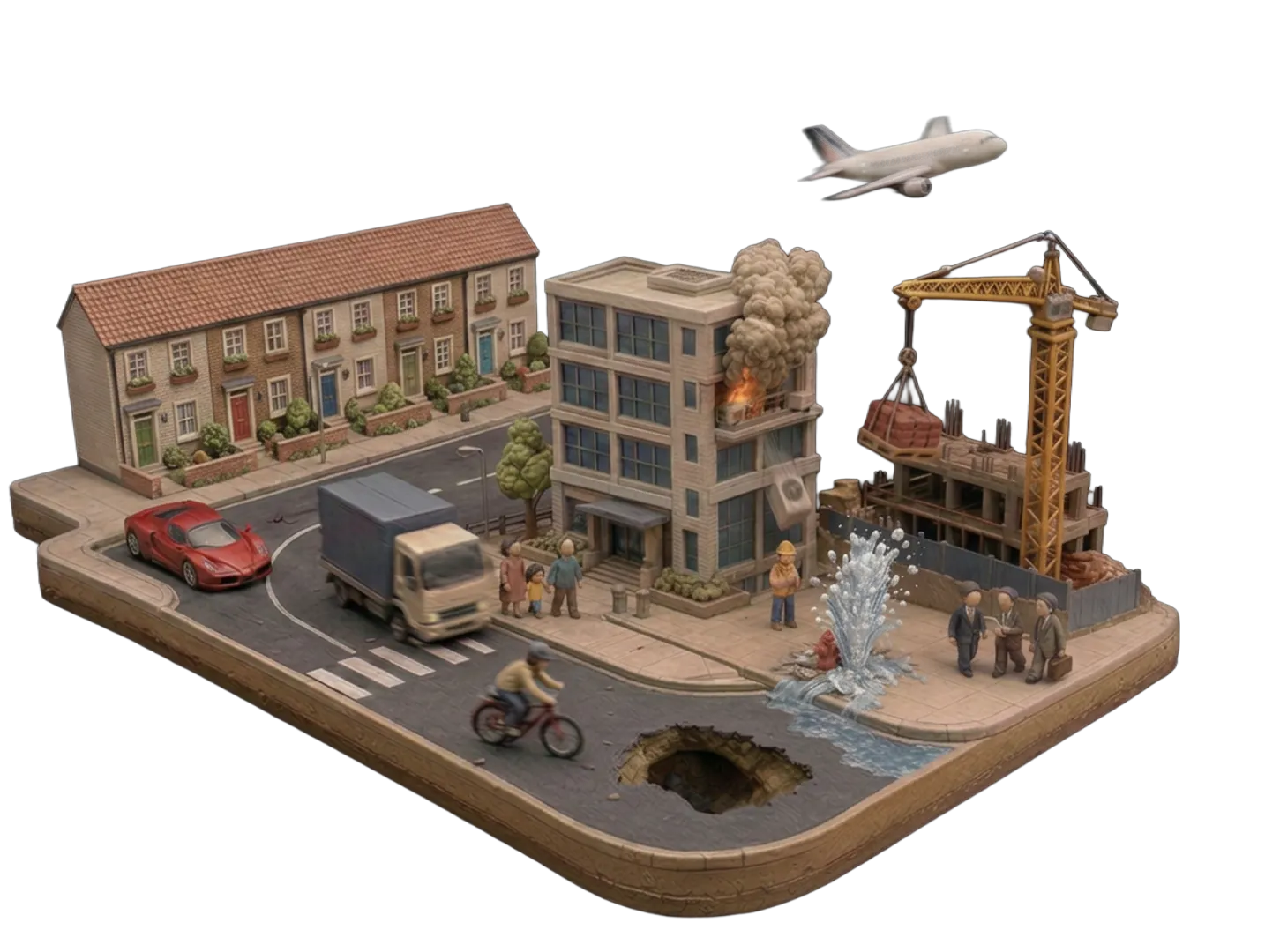 urban disaster clay diorama 16x9 copy