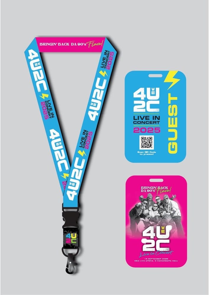 4U2C concert merchandise